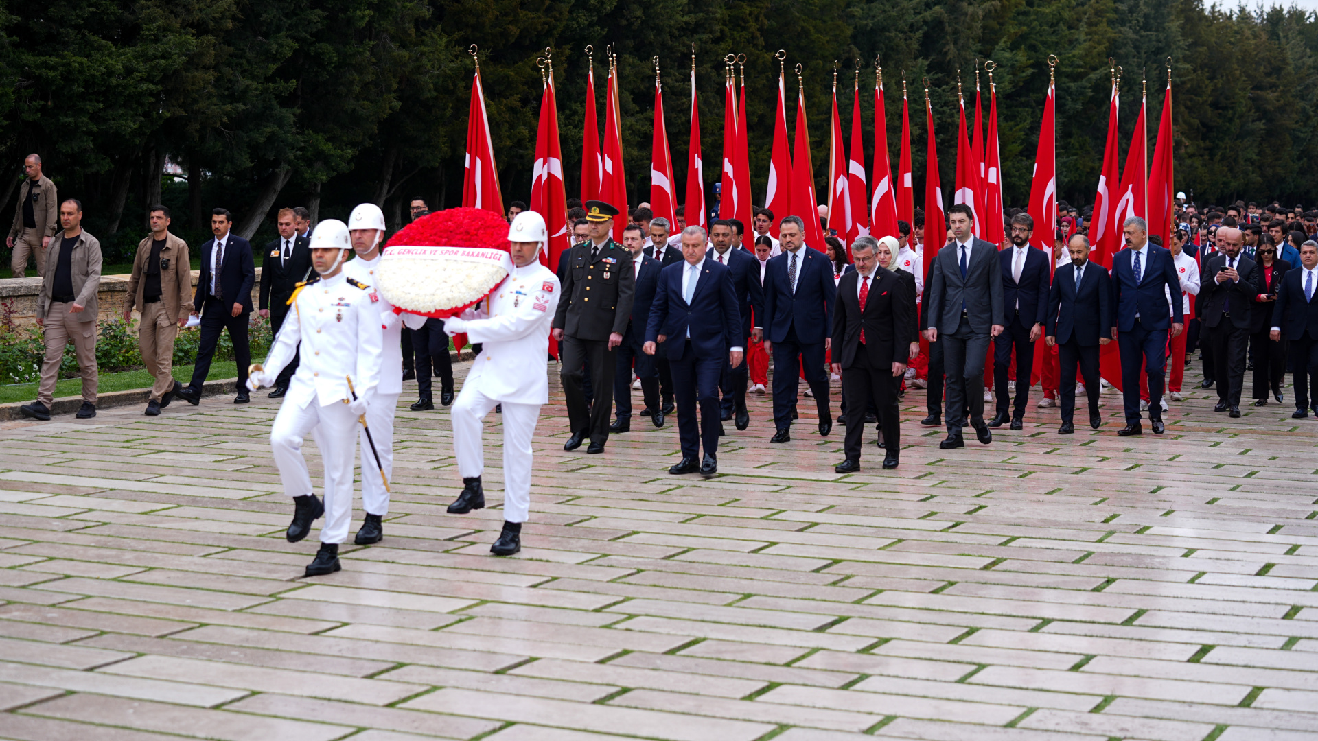 19 Mayıs töreni Anıtkabir'de yapıldı