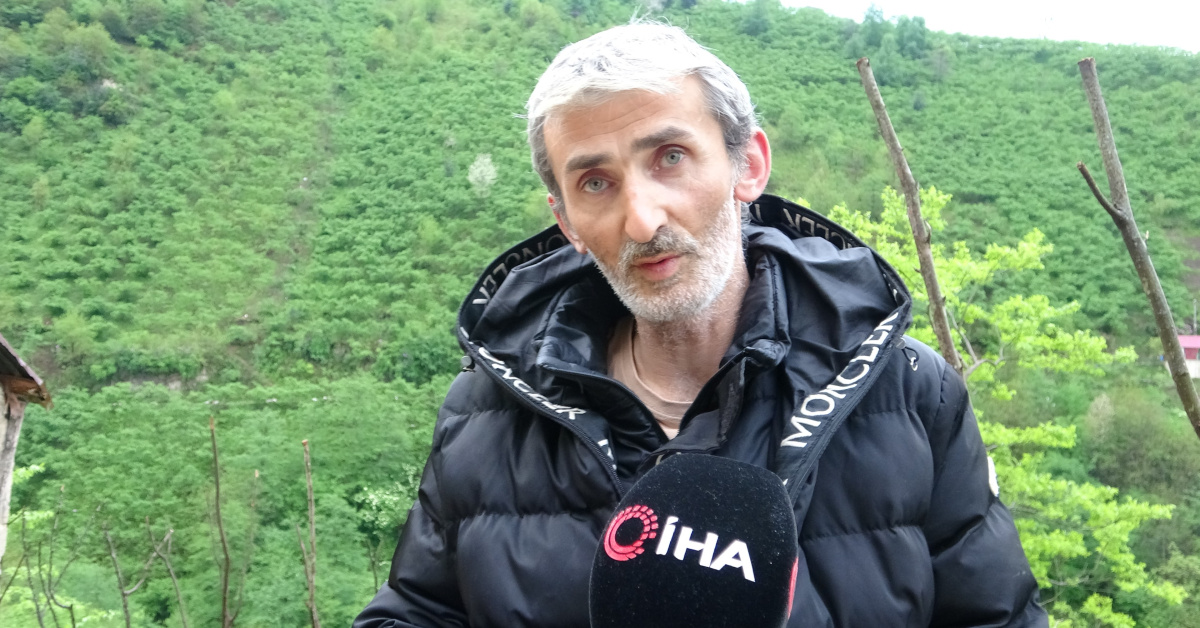 Giresun'daaraç yamaçtan yuvarlandı! Sürücü hikayesi