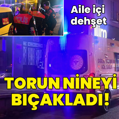 Aile içi dehşet... 16 yaşındaki torun ninesini bıçakladı!