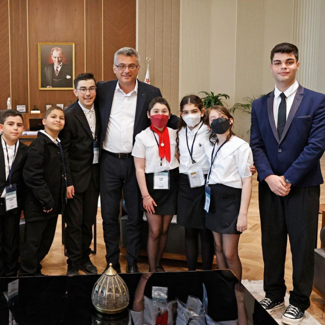 LÖSEV’in kahramanları Kıbrıs’ta devletin zirvesinde