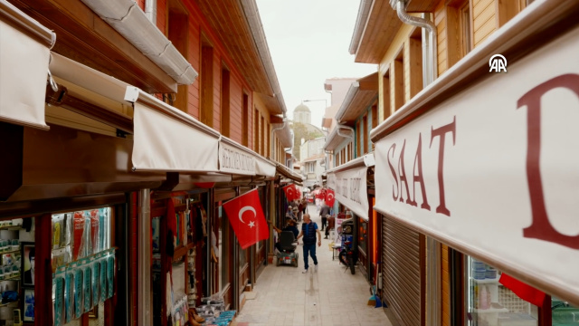 Edirne'nin "Dar Çarşısı" yenilendi
