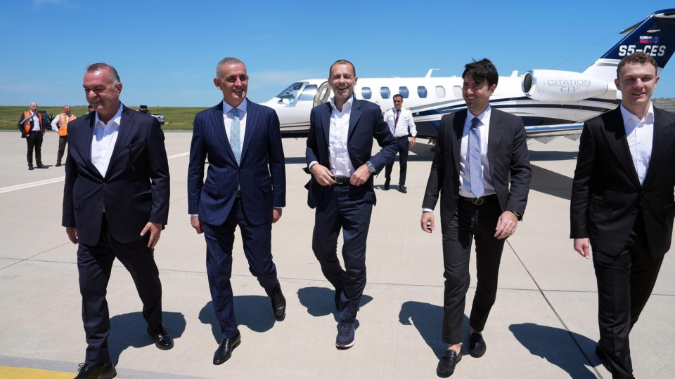 UEFA Başkanı Ceferin, İstanbul'da!
