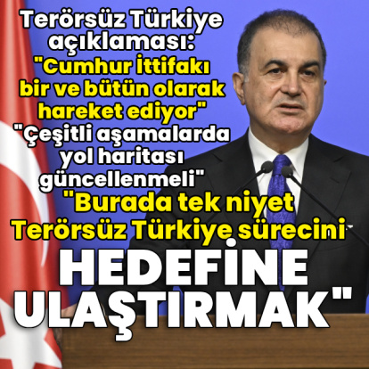 AK Parti Sözcüsü Çelik'ten açıklamalar