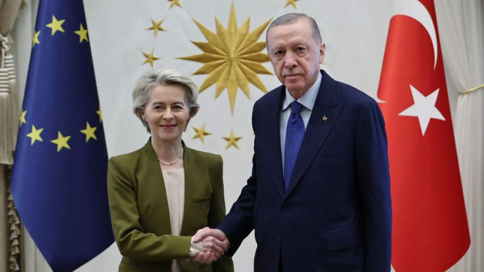 Cumhurbaşkanı Erdoğan, Ursula von der Leyen ile görüştü