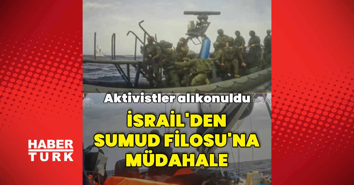 İsrail, Küresel Sumud Filosuna Hukuki Interveniyon