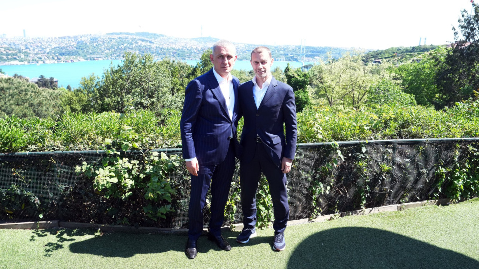 UEFA ve TFF heyetleri bir araya geldi!