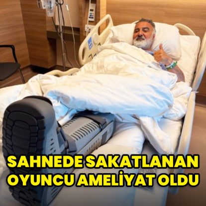 "Aşil tendonum koptu"