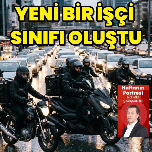 İki teker üzerinde yeni işçi sınıfı