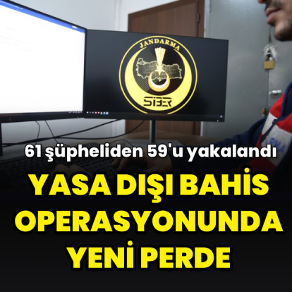 Yasa dışı bahis operasyonunda yeni perde