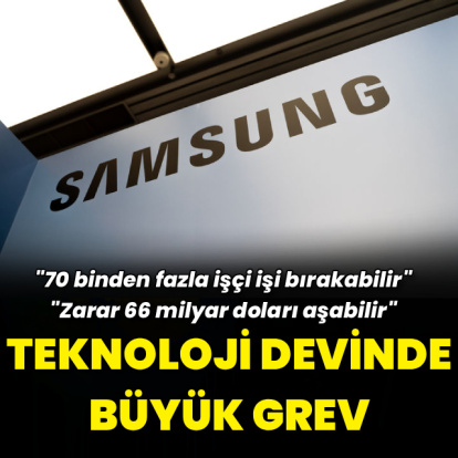 Samsung greve gidiyor