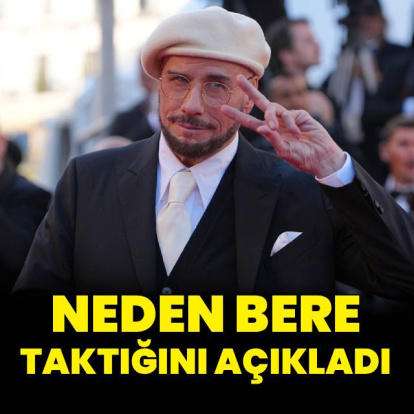 Neden bere taktığını açıkladı