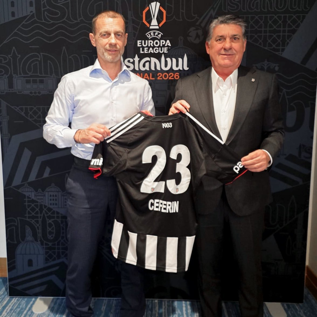 Adalı, UEFA Başkanı ile buluştu!