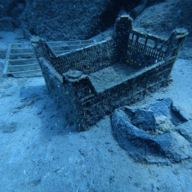 Kaş'ta deniz dibi temizliği