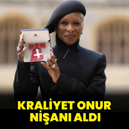 Kraliyet onur nişanı aldı