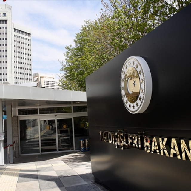 Dışişleri'nden İsrailli bakana tepki