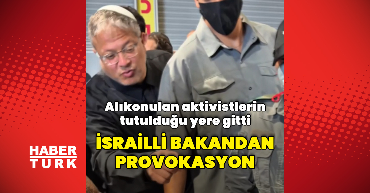 İsrail'deaktivistler içinprovokasyon vekötü muamele
