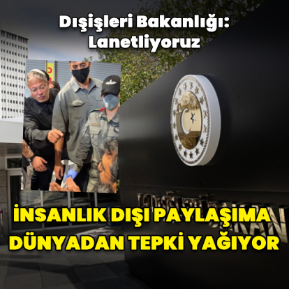 Dışişleri'nden İsrailli bakana tepki