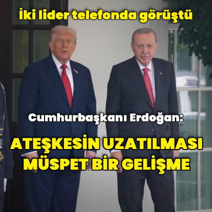 Cumhurbaşkanı Erdoğan, Donald Trump ile görüştü