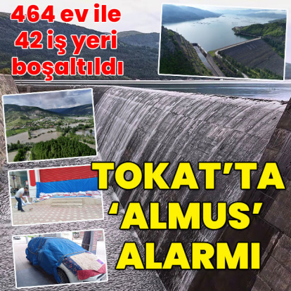 AFAD: 464 ev ile 42 iş yeri boşaltıldı! Baraj taşkını alarmı!