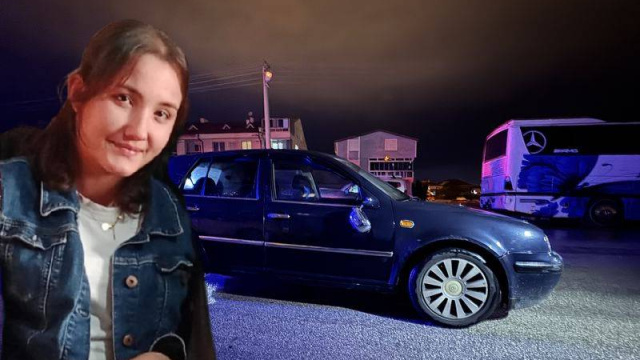 Genç kadın kazada can verdi