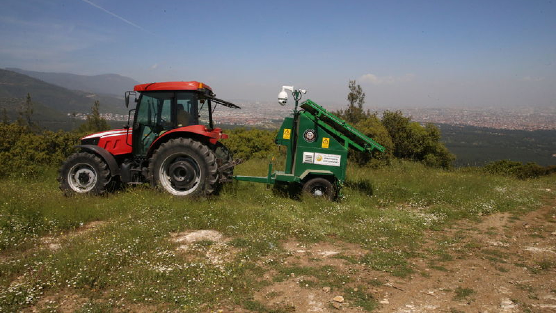 Denizli'de 'Baykuş Göz' ile orman yangınlarına erken müdahale