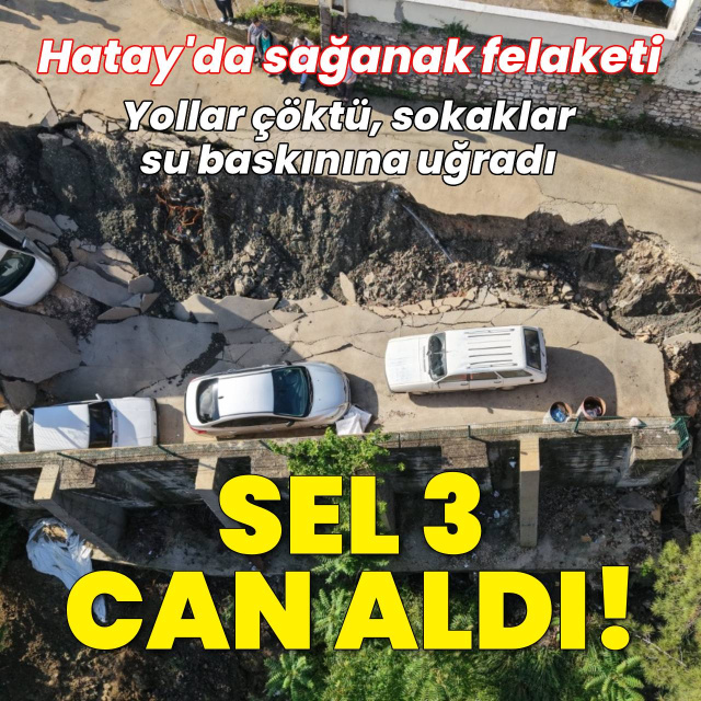 Hatay, yağışın etkisinde kaldı