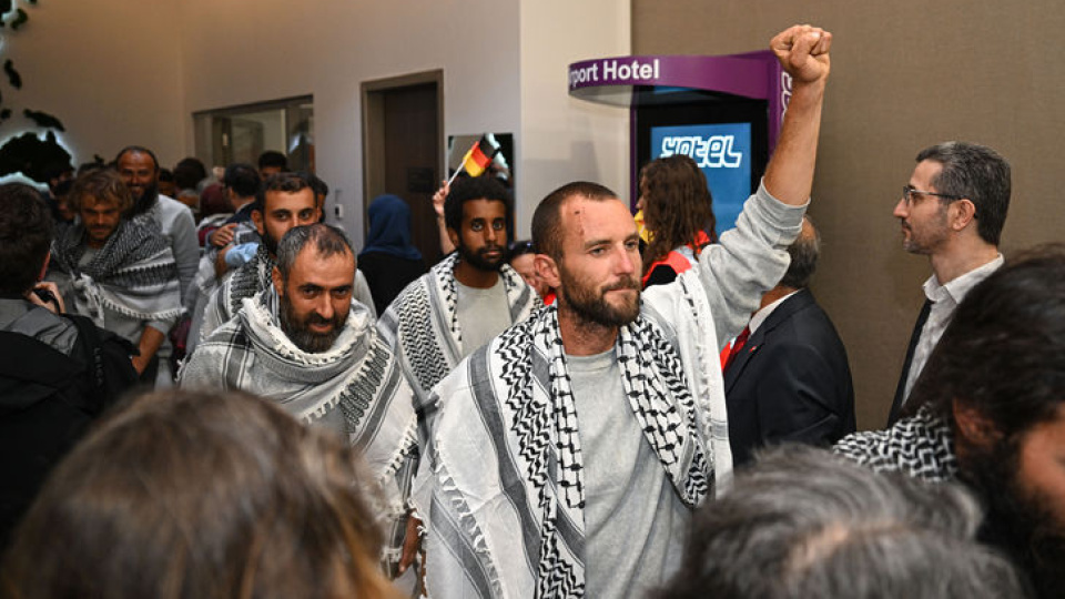 Sumud Filosu aktivistleri İstanbul'a geldi