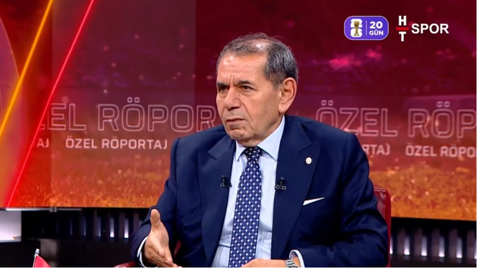 Galatasaray Başkanı Dursun Özbek HT Spor'a Özel Açıklamalarda Bulundu
