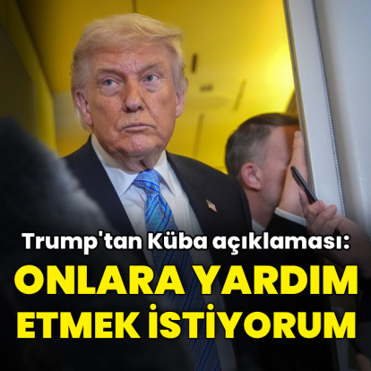 Trump'tan Küba'ya: İnsani bir temelde yardım etmek istiyorum