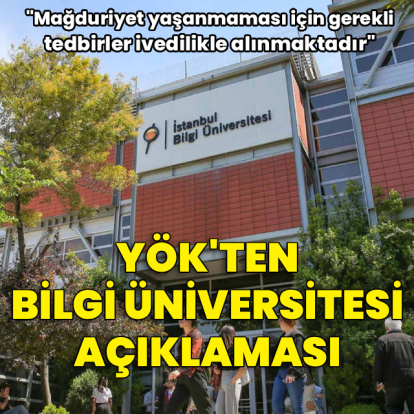 YÖK'ten Bilgi Üniversitesi açıklaması