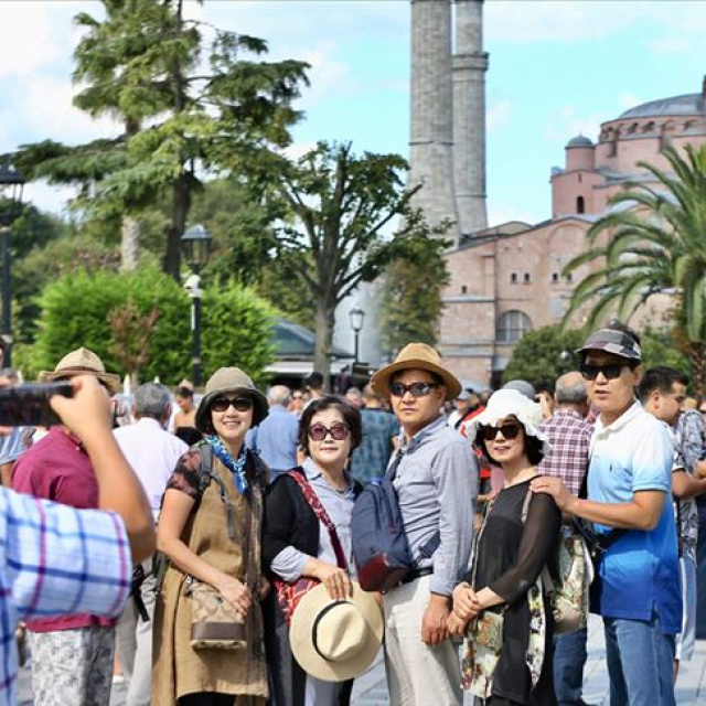 Yabancı turist sayısında düşüş