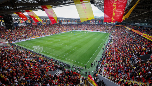 Göztepe tribünde zirvede yer aldı!
