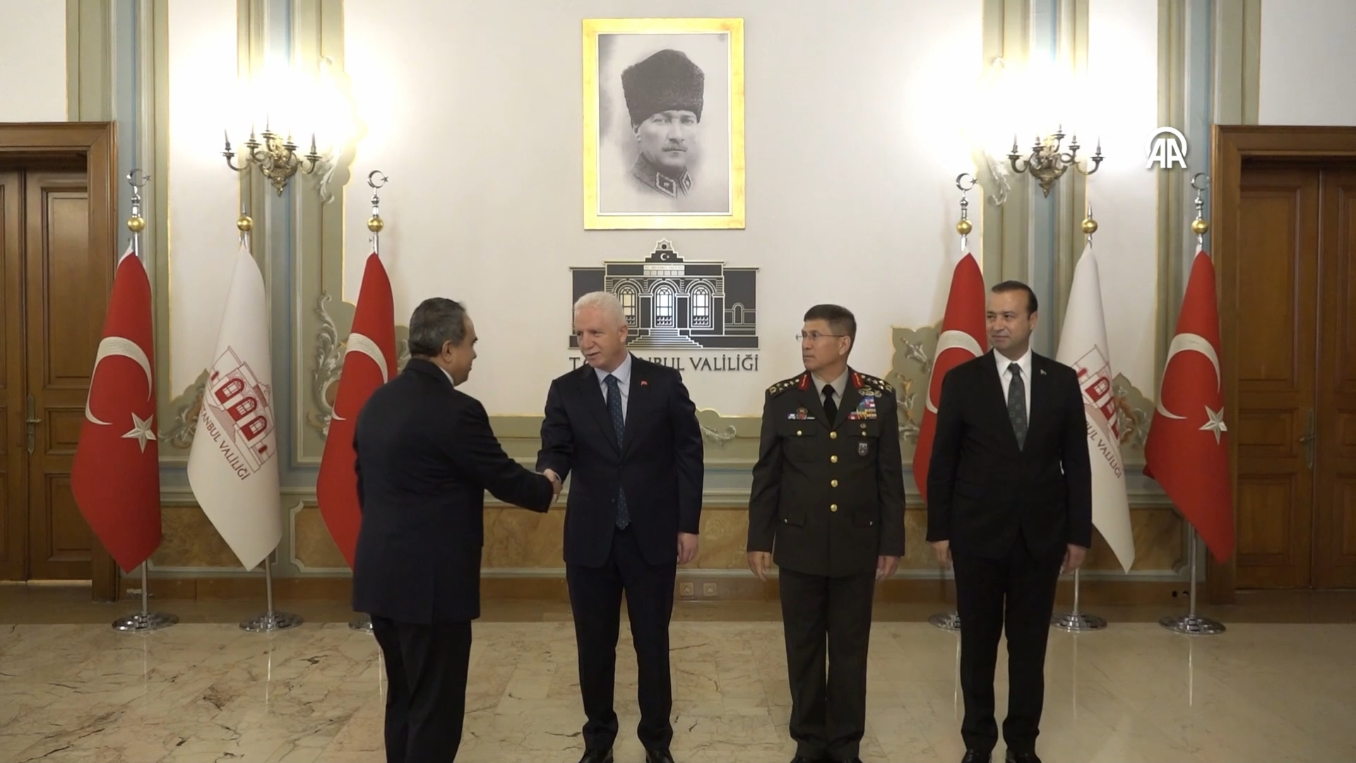 İstanbul Valiliği'nde Kurban Bayramı Bayramlaşma Töreni Düzenlendi