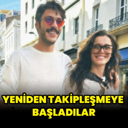 Yeniden takipleşmeye başladılar