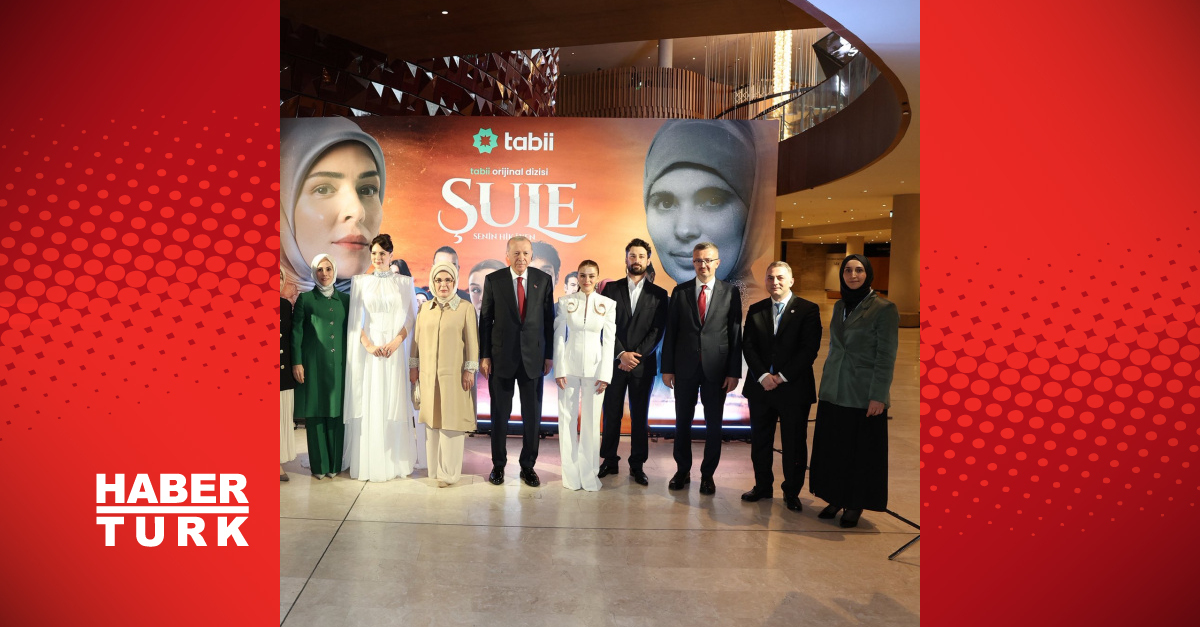 Emine Erdoğan 'Şule: Senin Hikayen' dizisini tanıtım programına