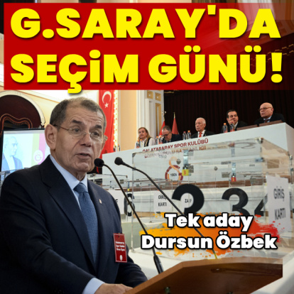 G.Saray'da seçim günü! Tek aday Dursun Özbek