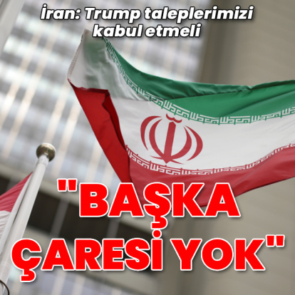 İran: Trump'ın başka çaresi yok