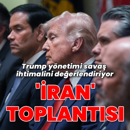 Trump'tan ekibiyle 'İran' toplantısı