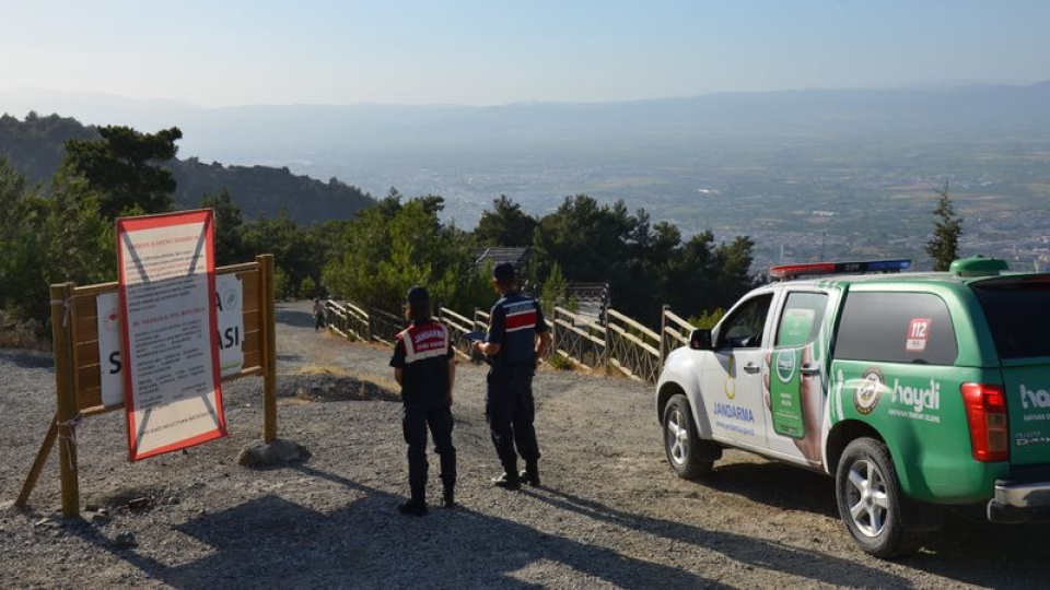 Manisa'da ormanlık alanlara giriş yasaklandı