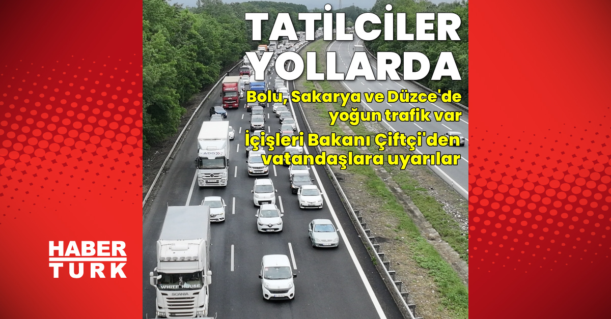 Kurban Bayramı trafik kilitli - Dikkatli olun!