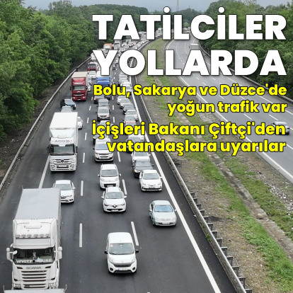 Bayram için yollara düştük!