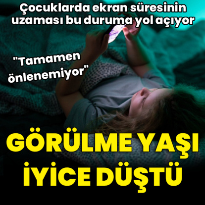 Çocuklarda ekran süresinin uzaması miyopi riskini artırıyor