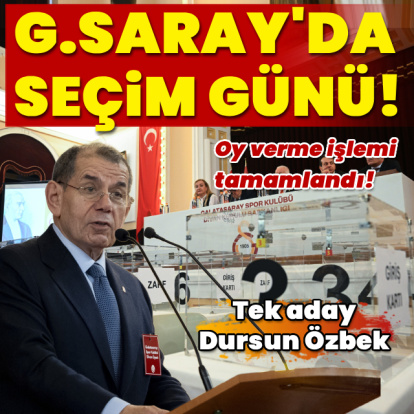G.Saray'da seçim günü! Tek aday Dursun Özbek