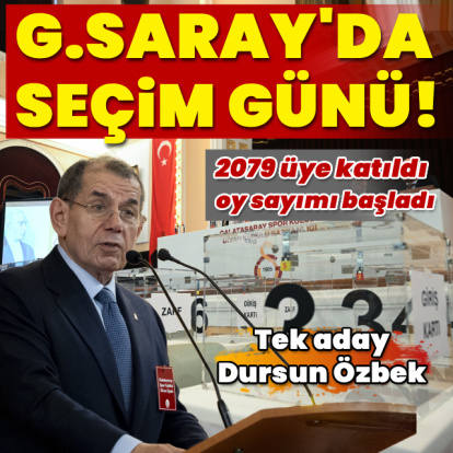 G.Saray'da seçim günü! Tek aday Dursun Özbek