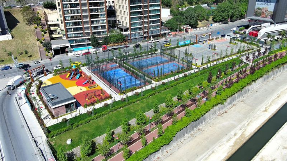 Kağıthane'ye bisiklet ve yürüyüş yolu