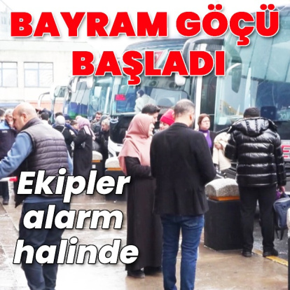 İstanbul'da bayram göçü