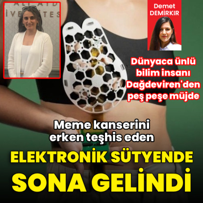 Meme kanserini teşhis eden elektronik sütyende sona gelindi