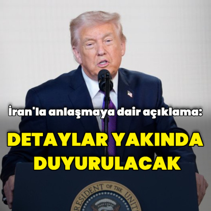ABD Başkanı: Anlaşmanın detayları yakında duyurulacak