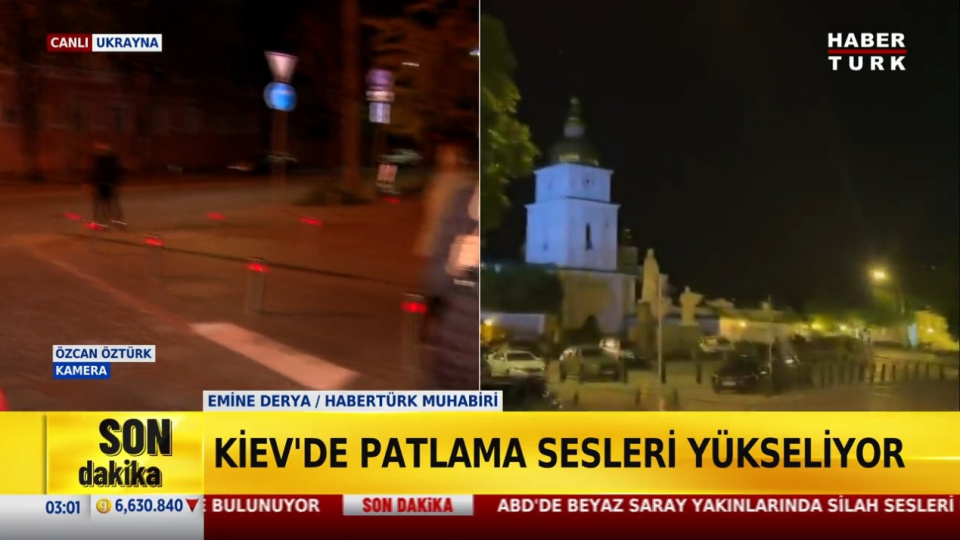 Rusya Kiev'e dron saldırısı başlattı