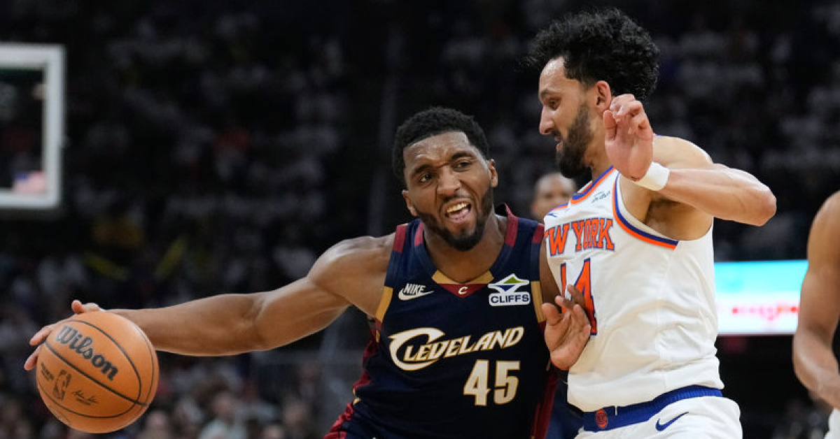 Knicks, Cavaliers'useride 3-0 yeniyor